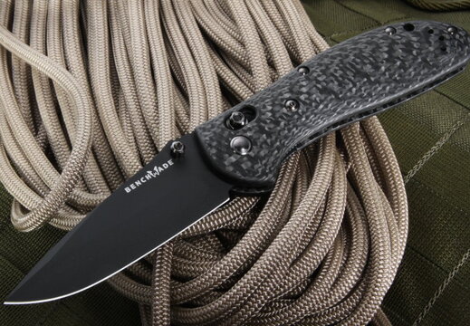 Benchmade Knives Griptilian MDP Gold Class Folding Knife