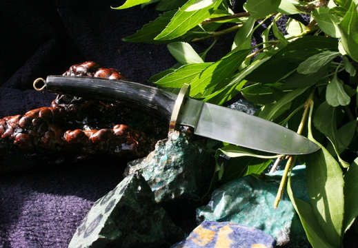 Primitive Black Powder Knife--002