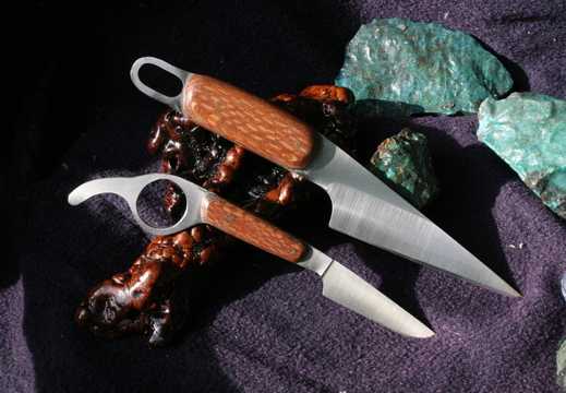 Trout Bird  Fish Knife Combo--001