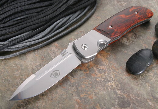 Bob Terzuola Eagle Rock  Cocobolo Folding Knife