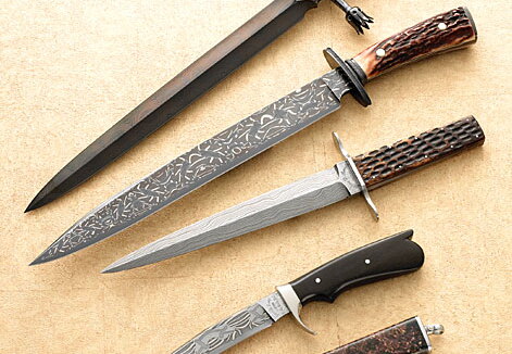 Bruce D Bump Mastersmith Test Knives