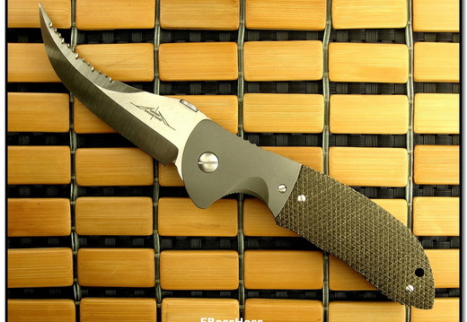 Ernie Emerson Checkered Bolstered Rhino