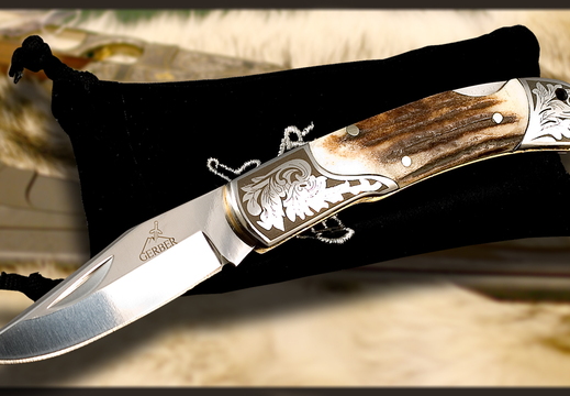 Gerber Staghorn Lock Back