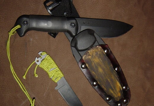 KaBar BK2 and Camillus BK11