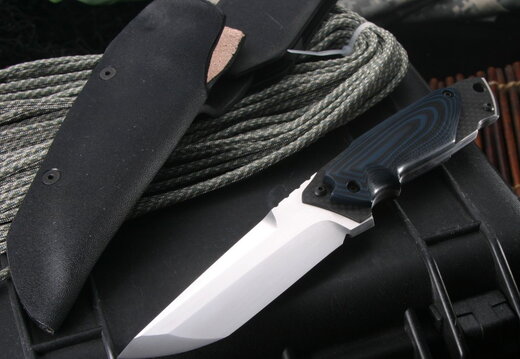 Kazutoshi Tanabe Crusader Tactical Fixed Blade Knife