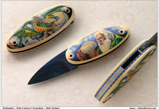 Kelly Carlson scrimshaw Matt Stothart