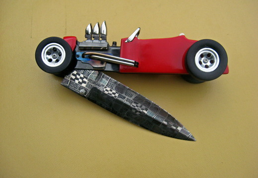 Philip Booth little red roadster--001
