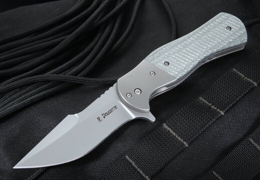Doucette Randy Custom Backbone Tactical Folding Knife