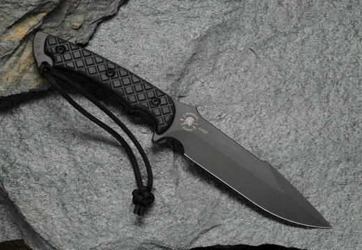 Spartan Horkos  Black wBlack Micarta