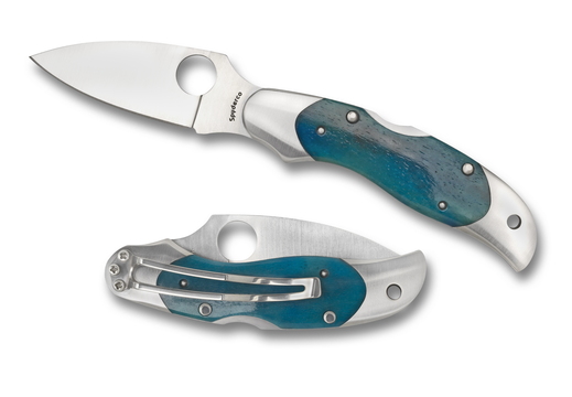 Spyderco C92 Kopa Pacific Blue Both