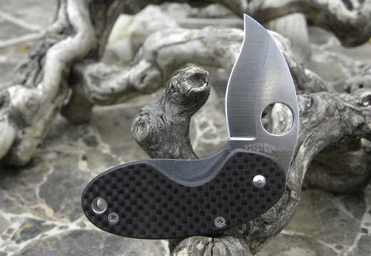 Spyderco Cricket Carbon Fiber Plain Edge