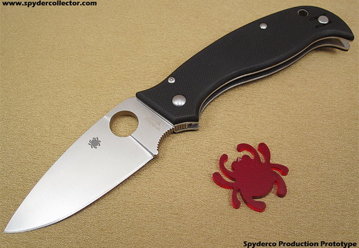 Spyderco Super Leaf  2010 prototype