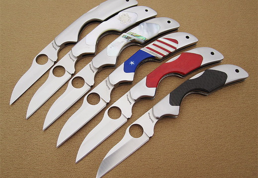 Updated Spyderco Kiwi Family Photos