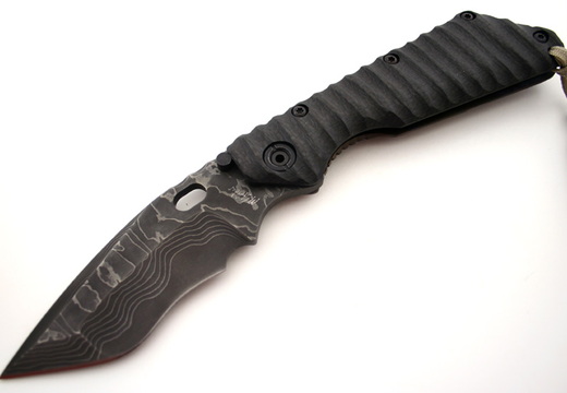 Strider Knives MSC XL NM Damascus  Strider Knives