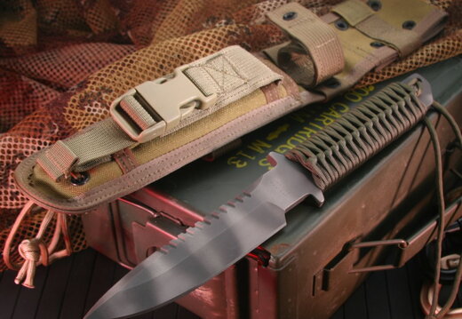 Strider Knives MTSS OD Tactical Fixed Blade Knife