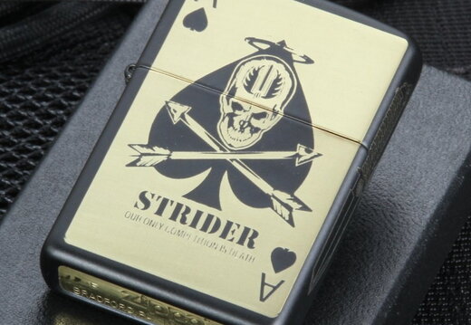 Strider Knives Zippo Ace of Spades
