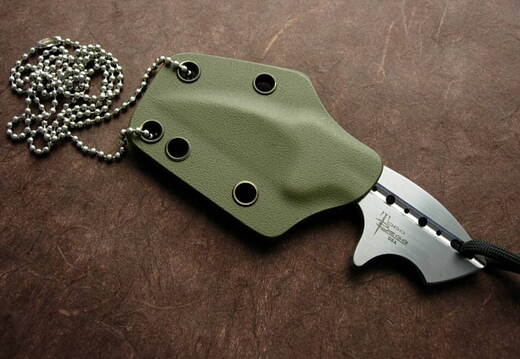 Todd Begg Tree Frog neck knife