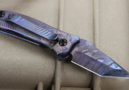 Warren Thomas Mini Model 2 Tactical Folding Knife--002