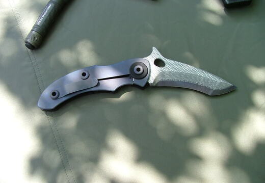 Warren Thomas TREX Silver Twill G10  titanium--002