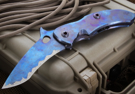 Warren Thomas Ti TRex Tactical Folding Knife