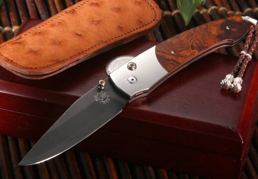 William Henry B15 Montalvo Desert Ironwood Folding KnifeWilliam Henry B15 Montalvo Desert Ironwood Folding Knife