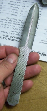 Small dagger for customer order from old Nicholson file2