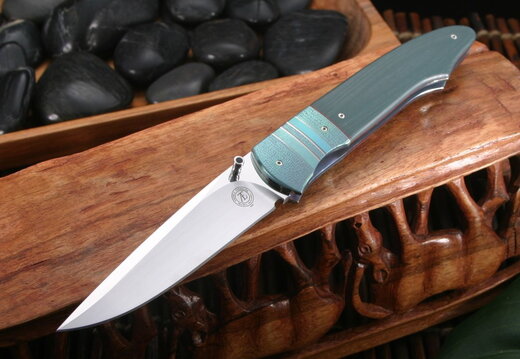 Andre Thorburn L18 EDC - Ranger Green Folding Knife