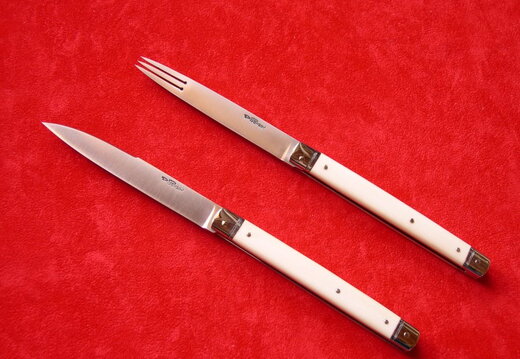 Couteau droit  12c27 ivoire