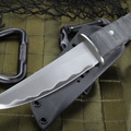 Dwayne Dwyer Custom Wave Tanto Tactical Fixed Blade Knife