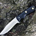 Camp Utility knife O1 tool steel G10 scales Item 0110