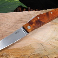 Hiroaki Ohta Custom Knives Large Ironwood Friction Folder  Custom Folding Knife 2--001