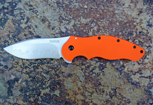 Kershaw Tyrade with orange G10