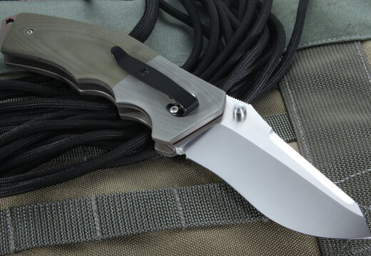Kirby Lambert Custom Justice Tactical Folding Knife 3