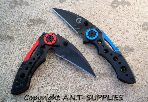 KNIFE MANTIS CLAWS REDBLUE