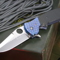 Pat  Wes Crawford Custom Knives Kasper Flipper Pat  Wes Crawford Tactical Folding Knife