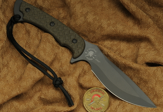 Spartan Nyx Black wGreen handle