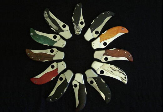 Spyderco Ed Schempp Mini Persian prototype