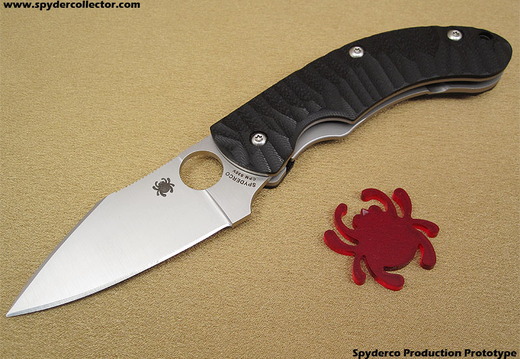 Spyderco Fred Perrin Folder 31 8  2010 prototype