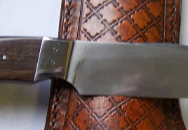 Hunter 1095 Texas Ebony handle2