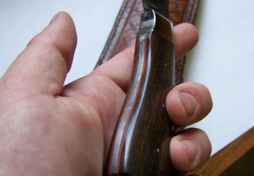 Hunter 1095 Texas Ebony handle3