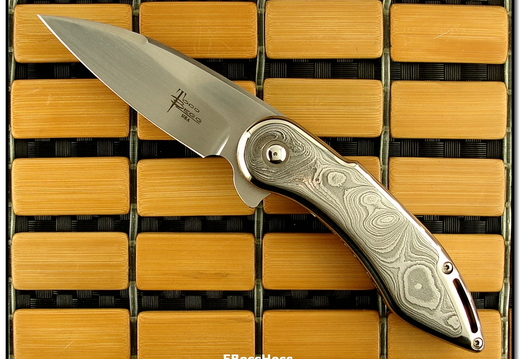 Todd Begg Dlx Gents Glimpse Flipper  Damascus