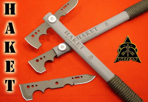 TOPS Knives new HAKET HAWK AND KNIFE EMERGENCY TOOL