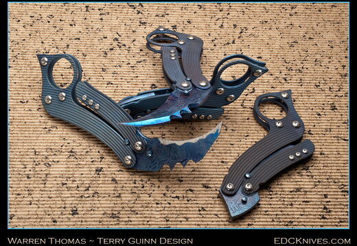 Warren Thomas  KarambitSong  Gen II  Blackwood Battle Bali Proto